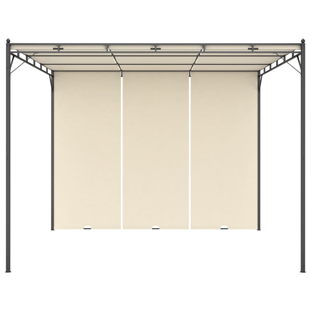 Dārza Nojume Ar Sānu Aizkariem, 3X3X2,25 M, S