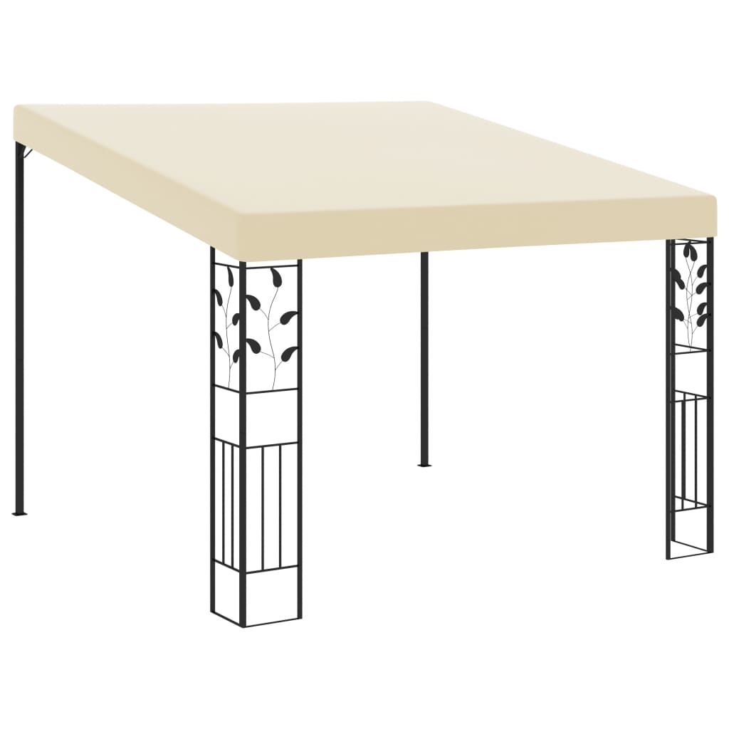 Dārza Nojume, Stiprināma Pie Sienas, 6X3X2,5 M, Antracītpelēka