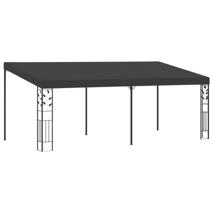 Dārza Nojume, Stiprināma Pie Sienas, 6X3X2,5 M, Antracītpelēka