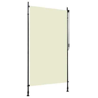 Āra Ruļļu Žalūzija, 100X270Cm, , Balta, Audums, Tērauds