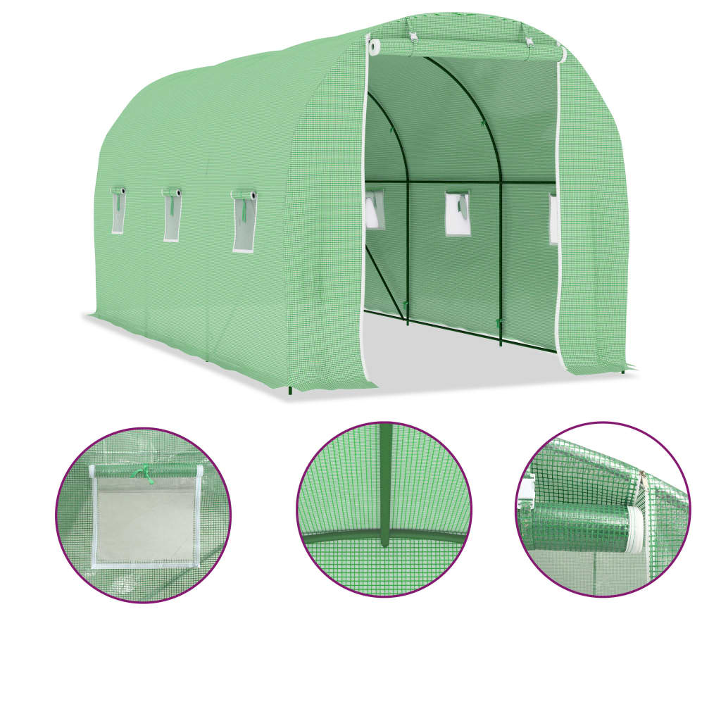 Siltumnīca, 9 M², 4,5X2X2 M