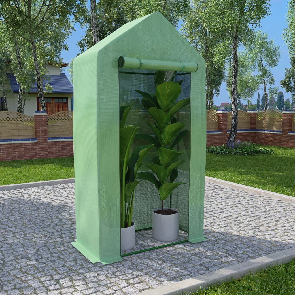 Siltumnīca Ar Tērauda Pamatni, 0,5 M², 1X0,5X1,9 M