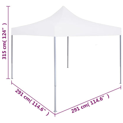 Saliekama Nojume, Profesionāla, Balta, 3X3 M, Tērauds