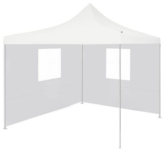 Saliekama Nojume Ar 2 Sienām, Balta, 3X3 M, Tērauds