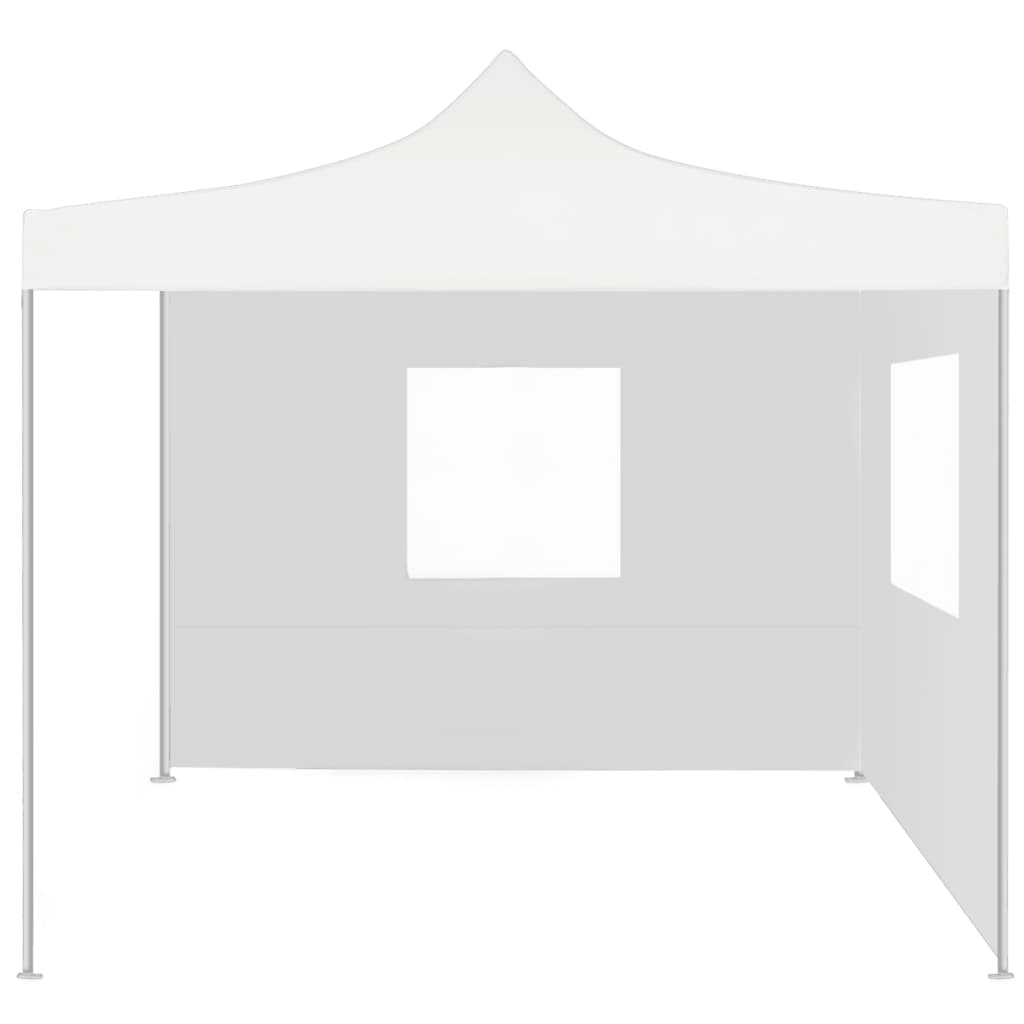 Saliekama Nojume Ar 2 Sienām, Balta, 3X3 M, Tērauds