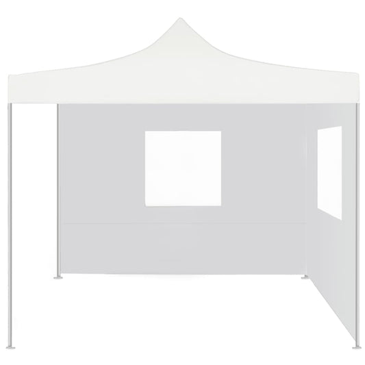 Saliekama Nojume Ar 2 Sienām, Balta, 3X3 M, Tērauds