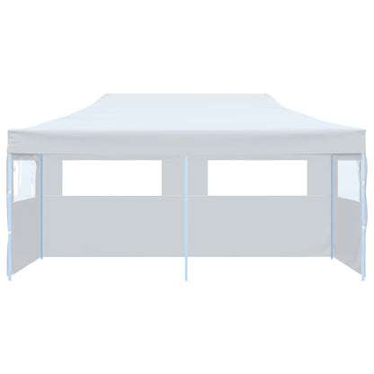 Saliekama Nojume Ar Sānu Sienām, Balta, 3X6 M, Tērauds