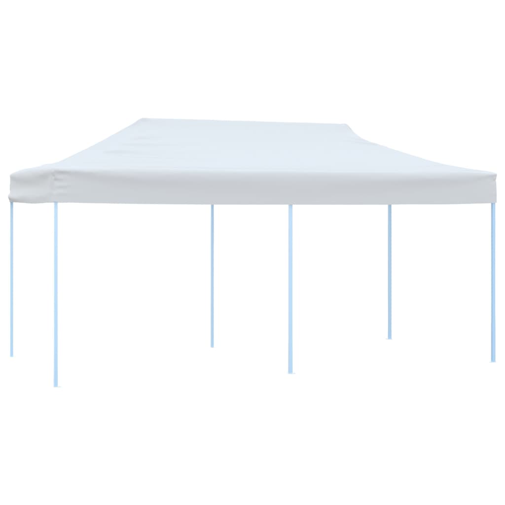 Saliekama Nojume Ar Sānu Sienām, Balta, 3X6 M, Tērauds