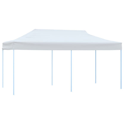 Saliekama Nojume Ar Sānu Sienām, Balta, 3X6 M, Tērauds