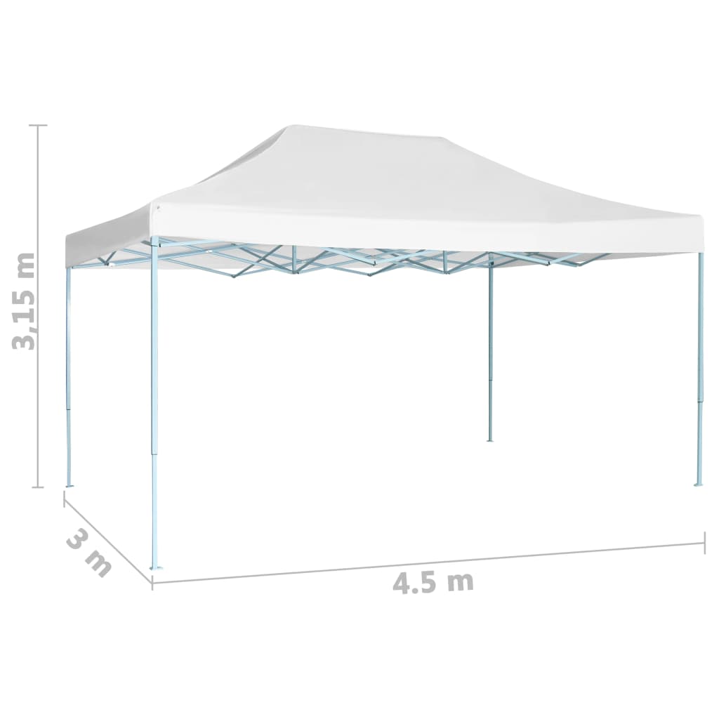 Saliekama Svinību Telts, 3X4,5 M, Balta