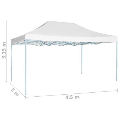 Saliekama Svinību Telts, 3X4,5 M, Balta