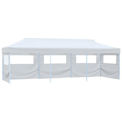 Saliekama Nojume Ar 5 Sānu Sienām, 3X9 M, Balta