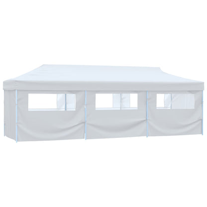 Saliekama Nojume Ar 8 Sānu Sienām, 3X9 M, Balta