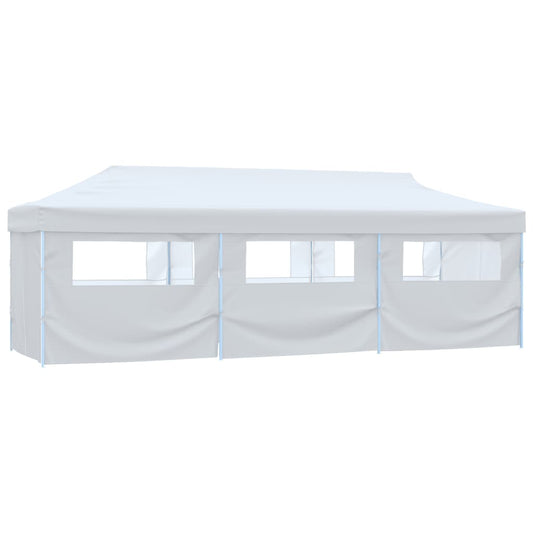 Saliekama Nojume Ar 8 Sānu Sienām, 3X9 M, Balta