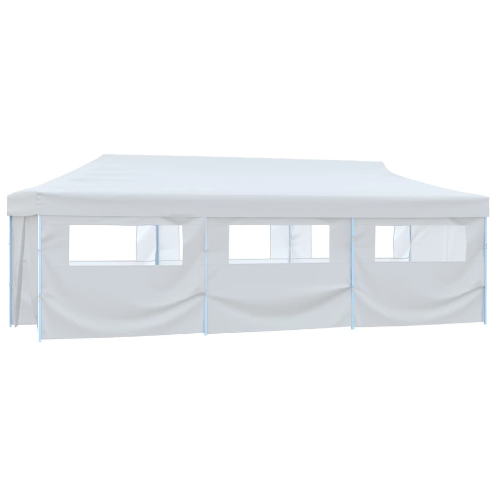 Saliekama Nojume Ar 8 Sānu Sienām, 3X9 M, Balta