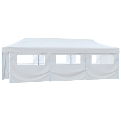 Saliekama Nojume Ar 8 Sānu Sienām, 3X9 M, Balta