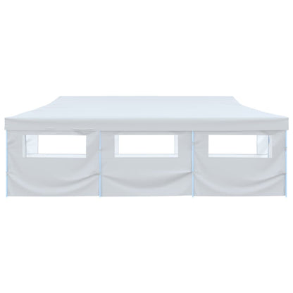 Saliekama Nojume Ar 8 Sānu Sienām, 3X9 M, Balta