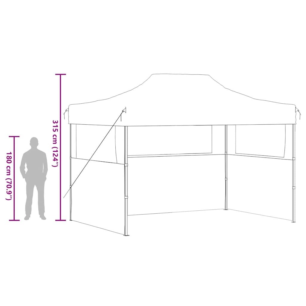 Saliekama Nojume Ar 3 Sienām, , 3X4 M, Tērauds
