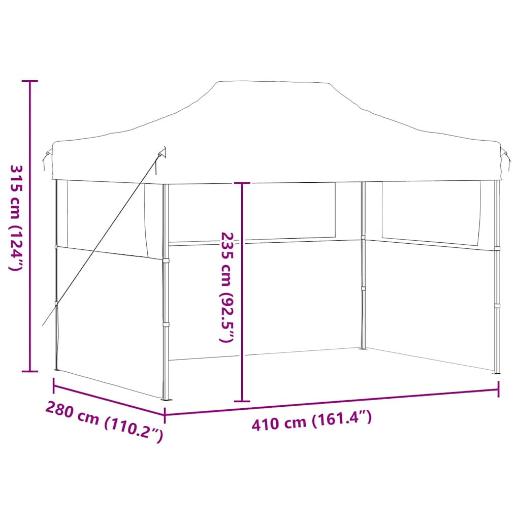 Saliekama Nojume Ar 3 Sienām, , 3X4 M, Tērauds