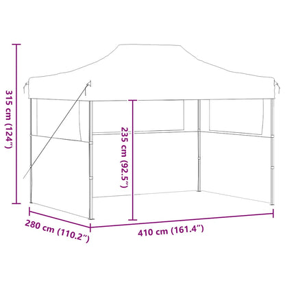 Saliekama Nojume Ar 3 Sienām, , 3X4 M, Tērauds