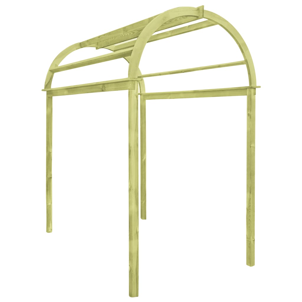 Špaleru Arka / Pergola, 125X150X235 Cm, Impregnēts Priedes Koks