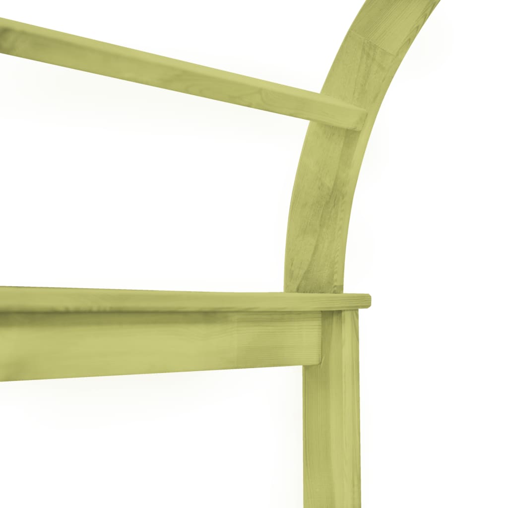 Špaleru Arka / Pergola, 125X150X235 Cm, Impregnēts Priedes Koks