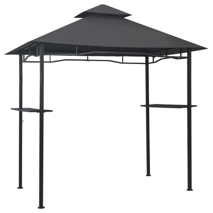 Dārza Nojume Grilam, 240X150X255 Cm, Antracītpelēka, Tērauds