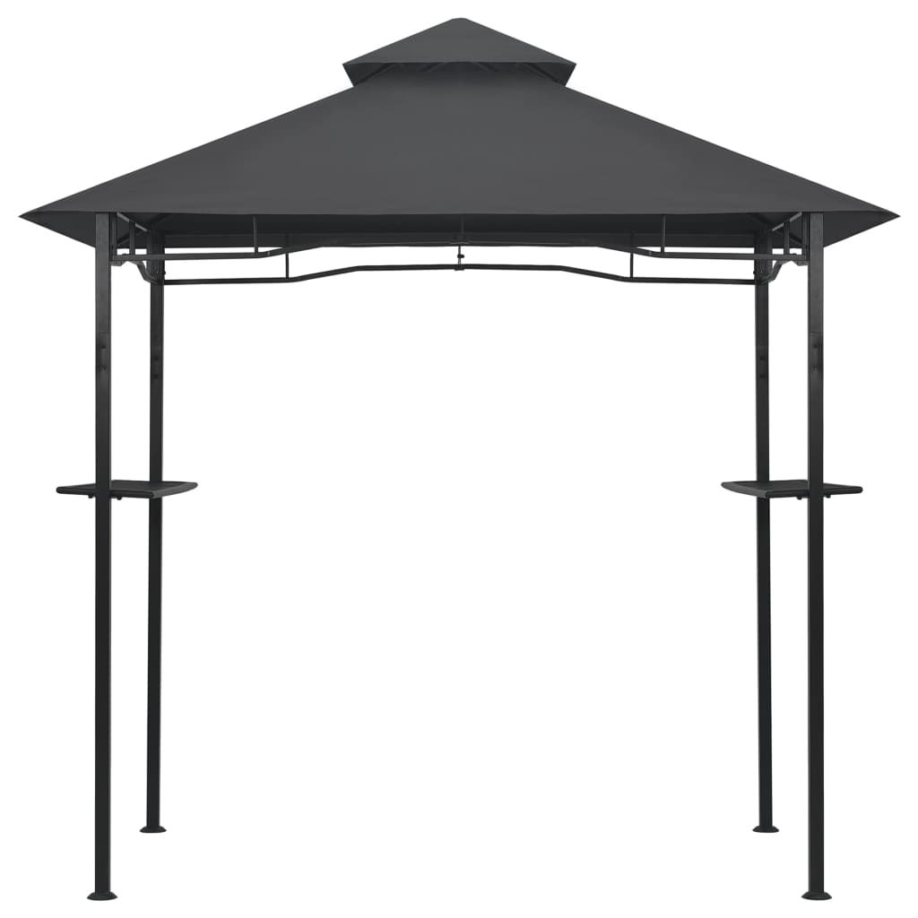 Dārza Nojume Grilam, 240X150X255 Cm, Antracītpelēka, Tērauds