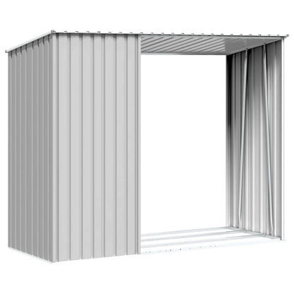 Dārza Šķūnis, Pelēks, 245X98X159 Cm, Cinkots Tērauds