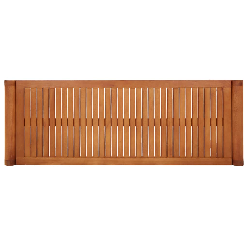Divvietīgs Dārza Sols, 120 Cm, Eikalipta Masīvkoks