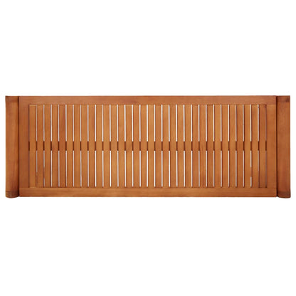 Divvietīgs Dārza Sols, 120 Cm, Eikalipta Masīvkoks