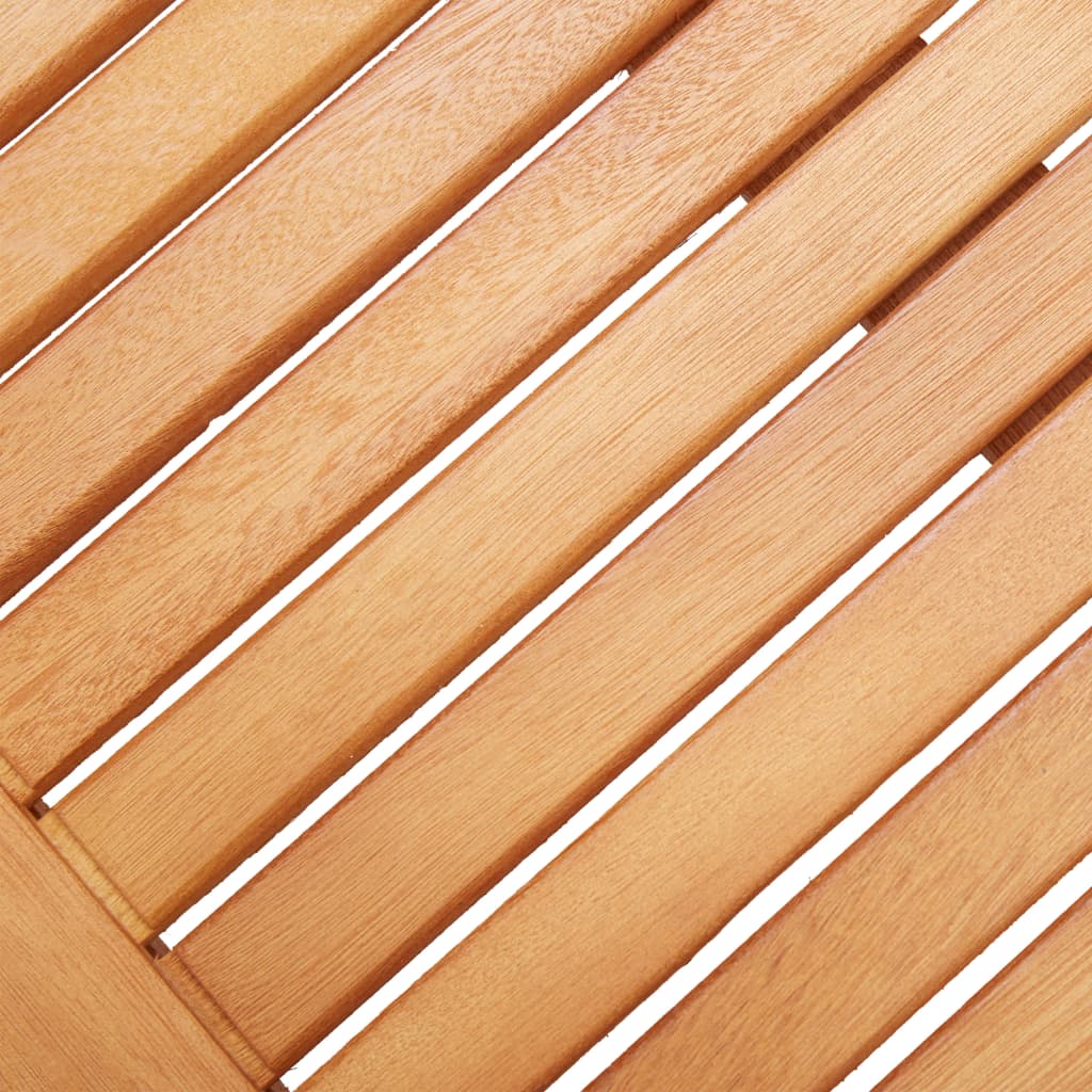 Divvietīgs Dārza Sols, 120 Cm, Eikalipta Masīvkoks
