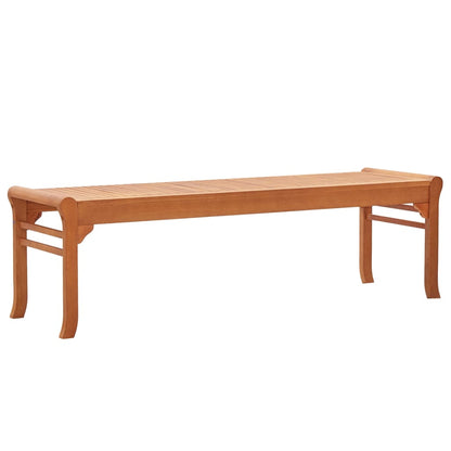 Divvietīgs Dārza Sols, 120 Cm, Eikalipta Masīvkoks