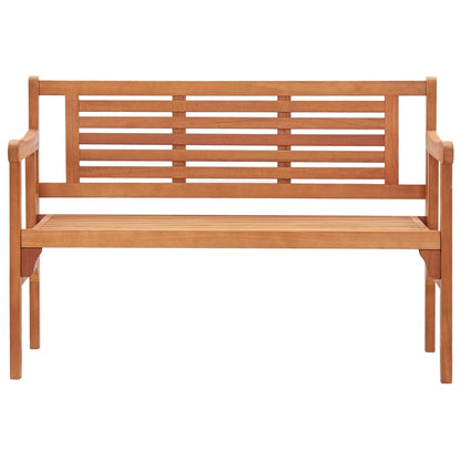 Saliekams Dārza Sols, 120 Cm, Eikalipta Masīvkoks