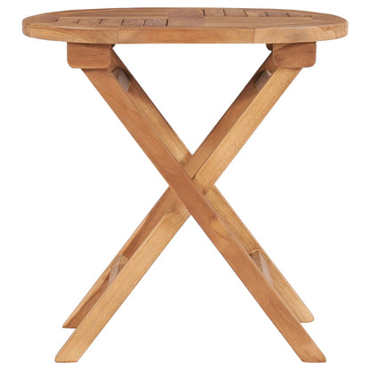 Saliekams Dārza Galds, 45 Cm, Masīvs Tīkkoks