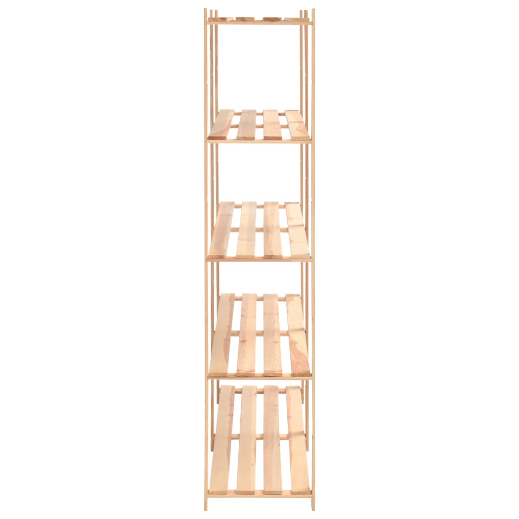 5-Līmeņu Glabāšanas Plaukti, 5 Gab., 170X38X170 Cm, Priede