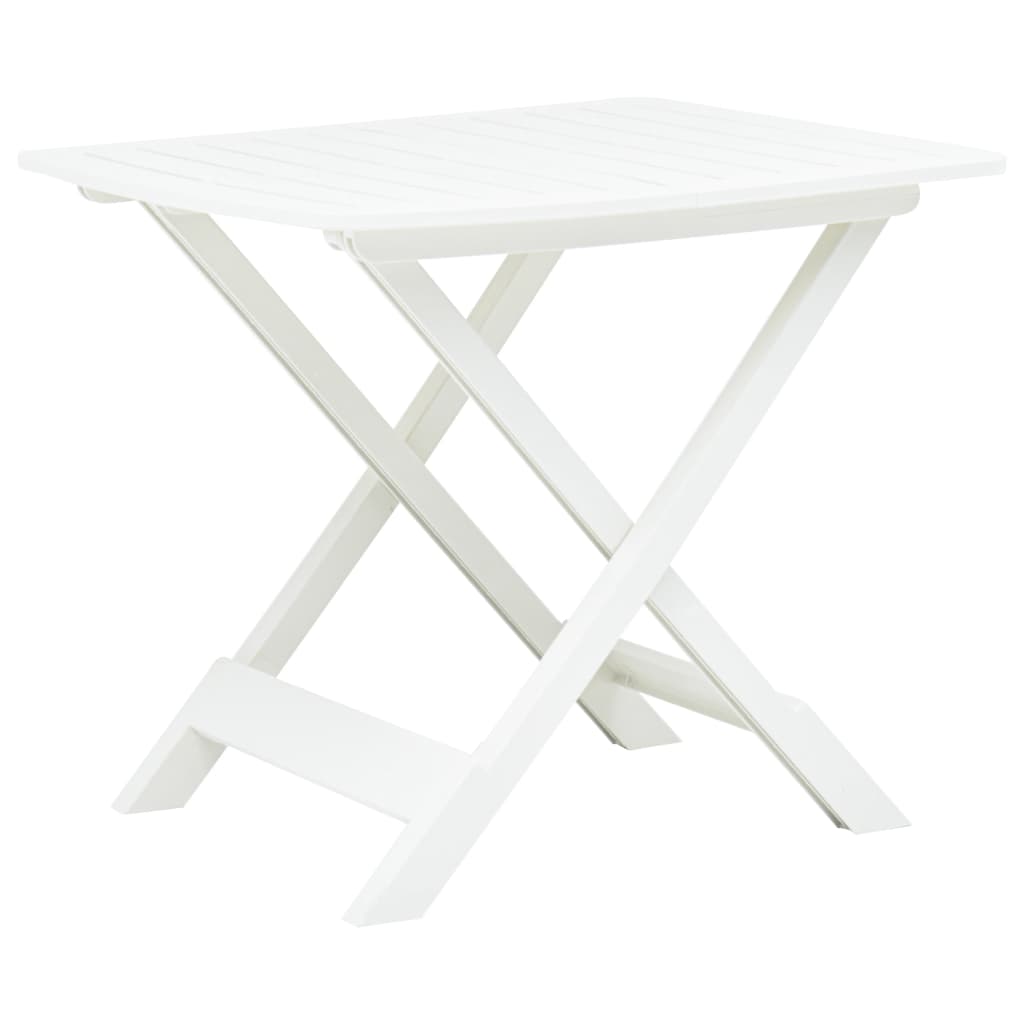 Saliekams Dārza Galds, Zaļš, 79X72X70 Cm, Plastmasa