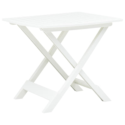 Saliekams Dārza Galds, Zaļš, 79X72X70 Cm, Plastmasa