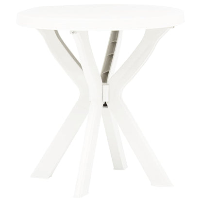 Bistro Galds, Antracītpelēks, Ø70 Cm, Plastmasa