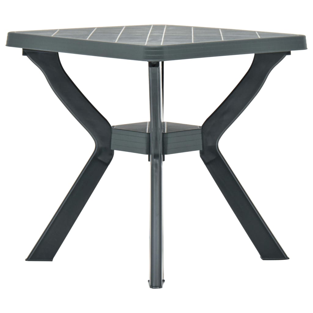 Bistro Galds, Antracītpelēks, 70X70X72 Cm, Plastmasa