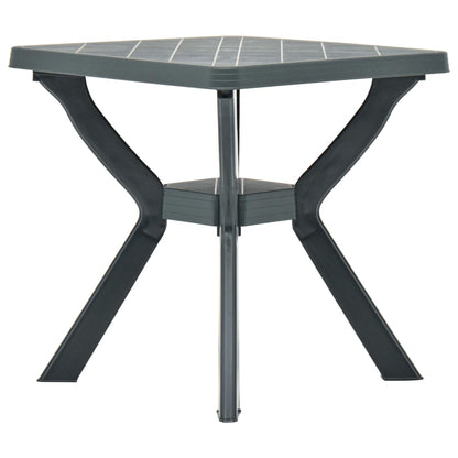 Bistro Galds, Antracītpelēks, 70X70X72 Cm, Plastmasa