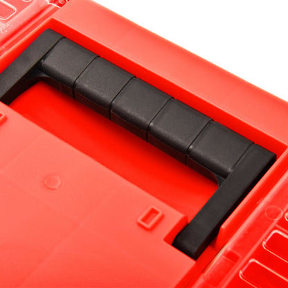 Instrumentu Kaste Plastmasas, 462X256X242 Mm, Sarkana