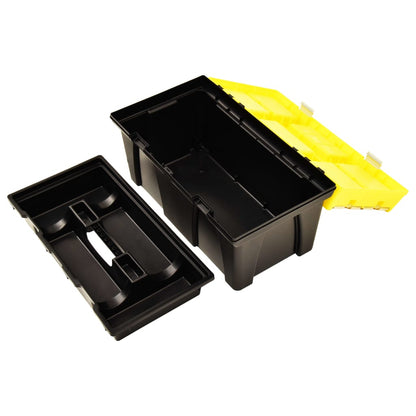 Instrumentu Kaste Plastmasas, 595X337X316 Mm, Dzeltena