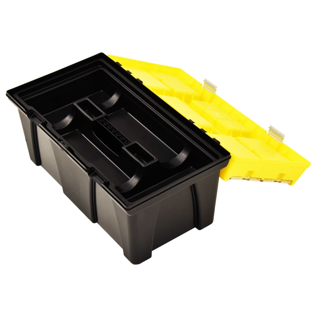 Instrumentu Kaste Plastmasas, 595X337X316 Mm, Dzeltena