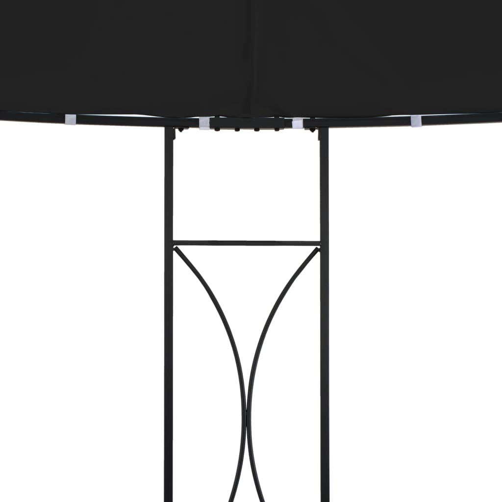 Dārza Nojume, 300X290 Cm, Antracītpelēka, Apaļa