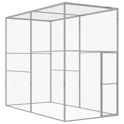 Kaķu Būris, 3X1,5X2,5 M, Cinkots Tērauds