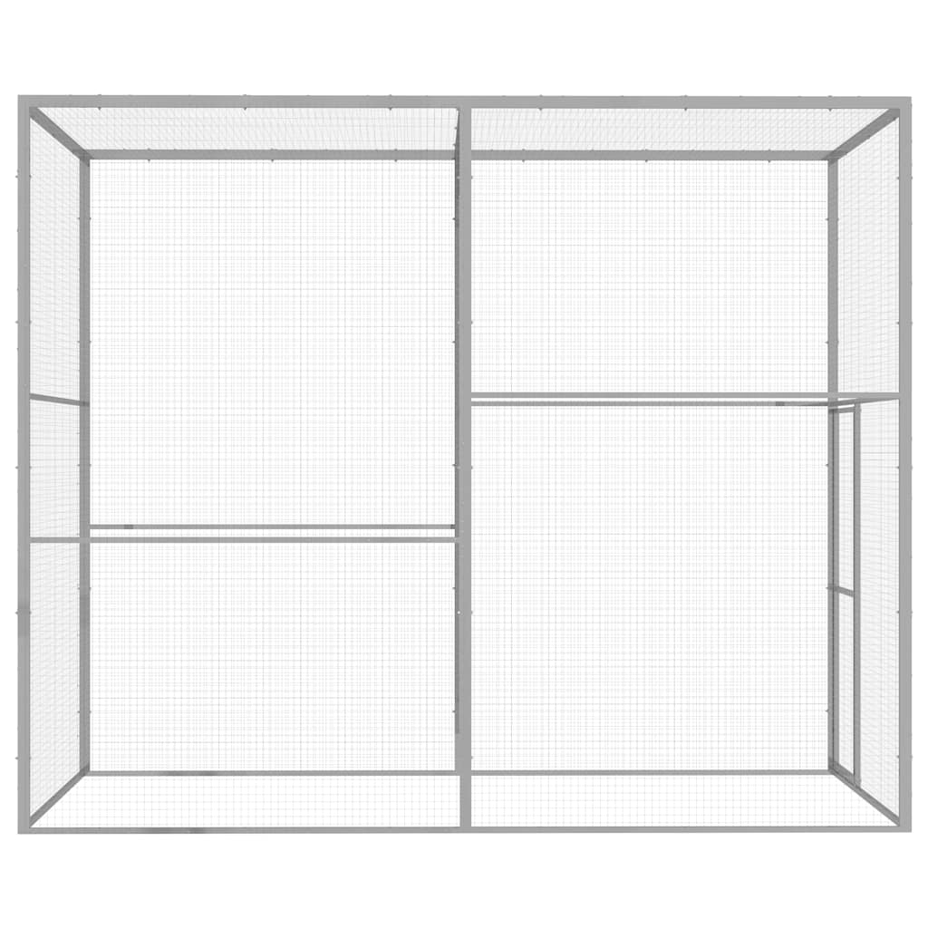 Kaķu Būris, 3X1,5X2,5 M, Cinkots Tērauds