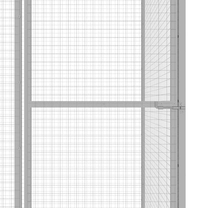 Kaķu Būris, 3X1,5X2,5 M, Cinkots Tērauds