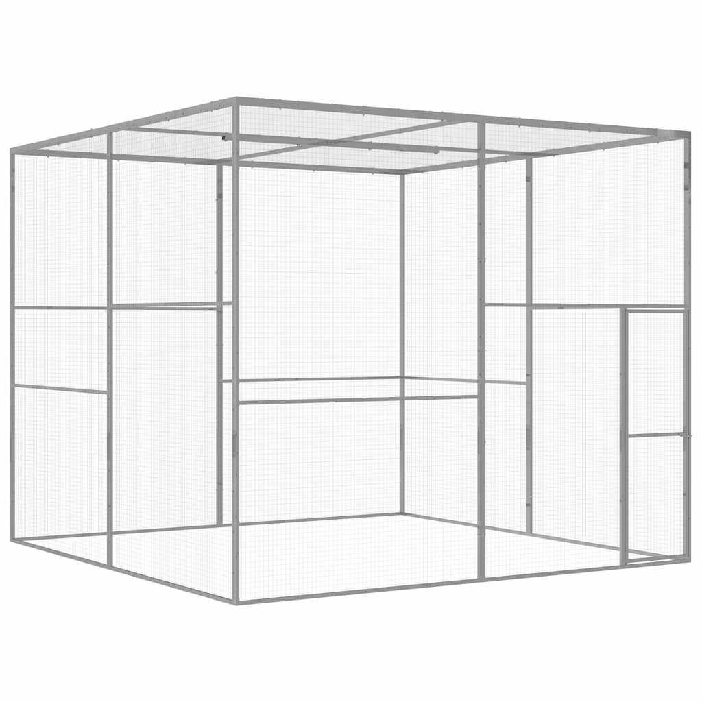 Kaķu Būris, 3X1,5X2,5 M, Cinkots Tērauds