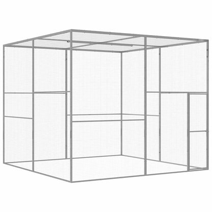 Kaķu Būris, 3X1,5X2,5 M, Cinkots Tērauds